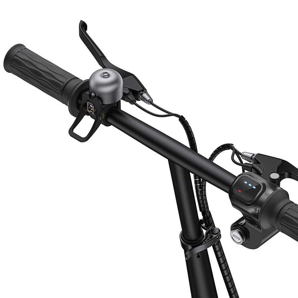 ENGWE T14 Folding Electric Bicycle 14 Inch Tire 250W Brushless Motor 48V 10Ah Battery 25km/h Max Speed - Grey