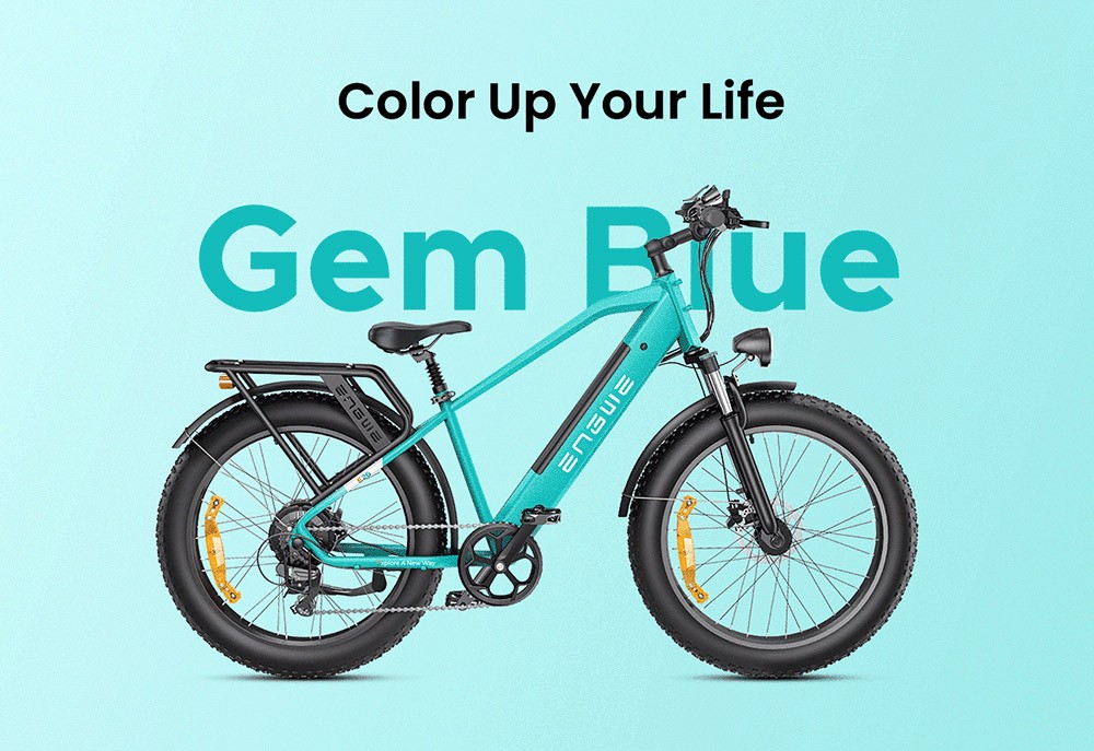 ENGWE E26 Electric Bike  48V 16AH Battery 250W Motor Mountain Bike Shimano 7-Speed Gear 140km Max Range