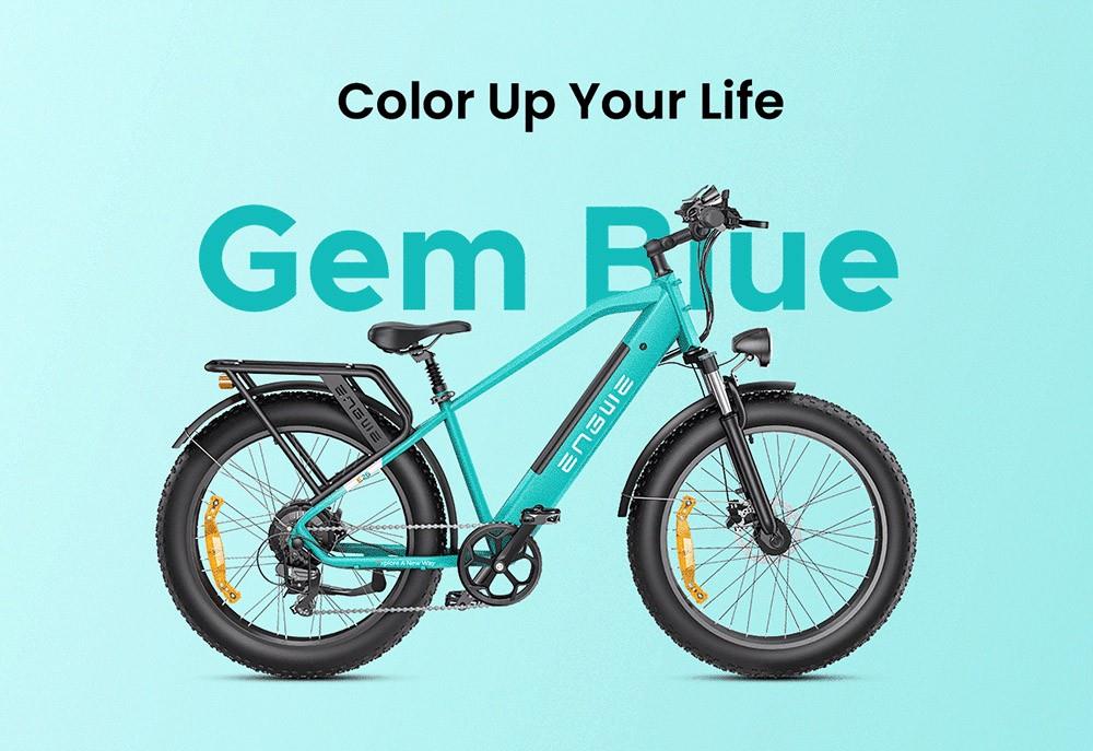 ENGWE E26 Electric Bike  48V 16AH Battery 250W Motor Mountain Bike Shimano 7-Speed Gear 140km Max Range