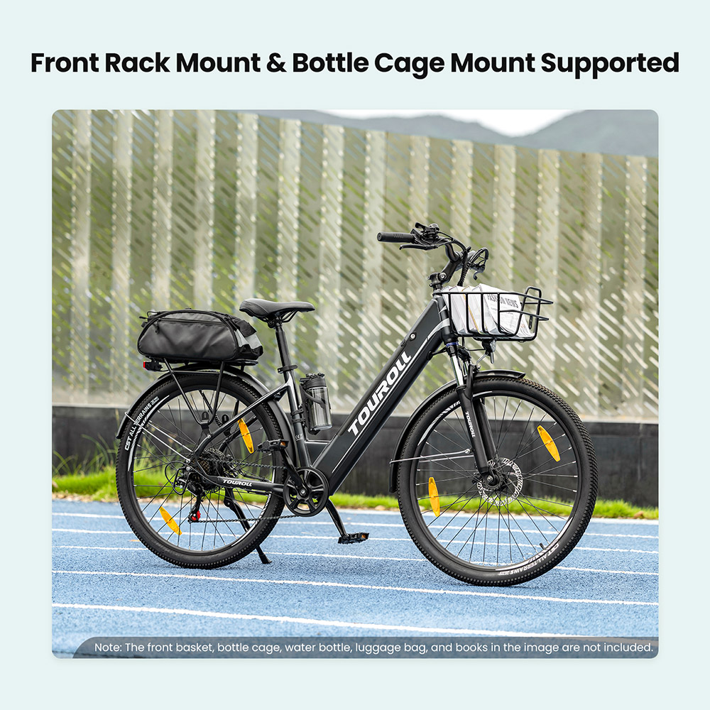 Touroll J1 ST Trekking Bike with 250W Motor  27 5in Wheels  561 6Wh Battery  100km Range  Mechanical Disc Brake