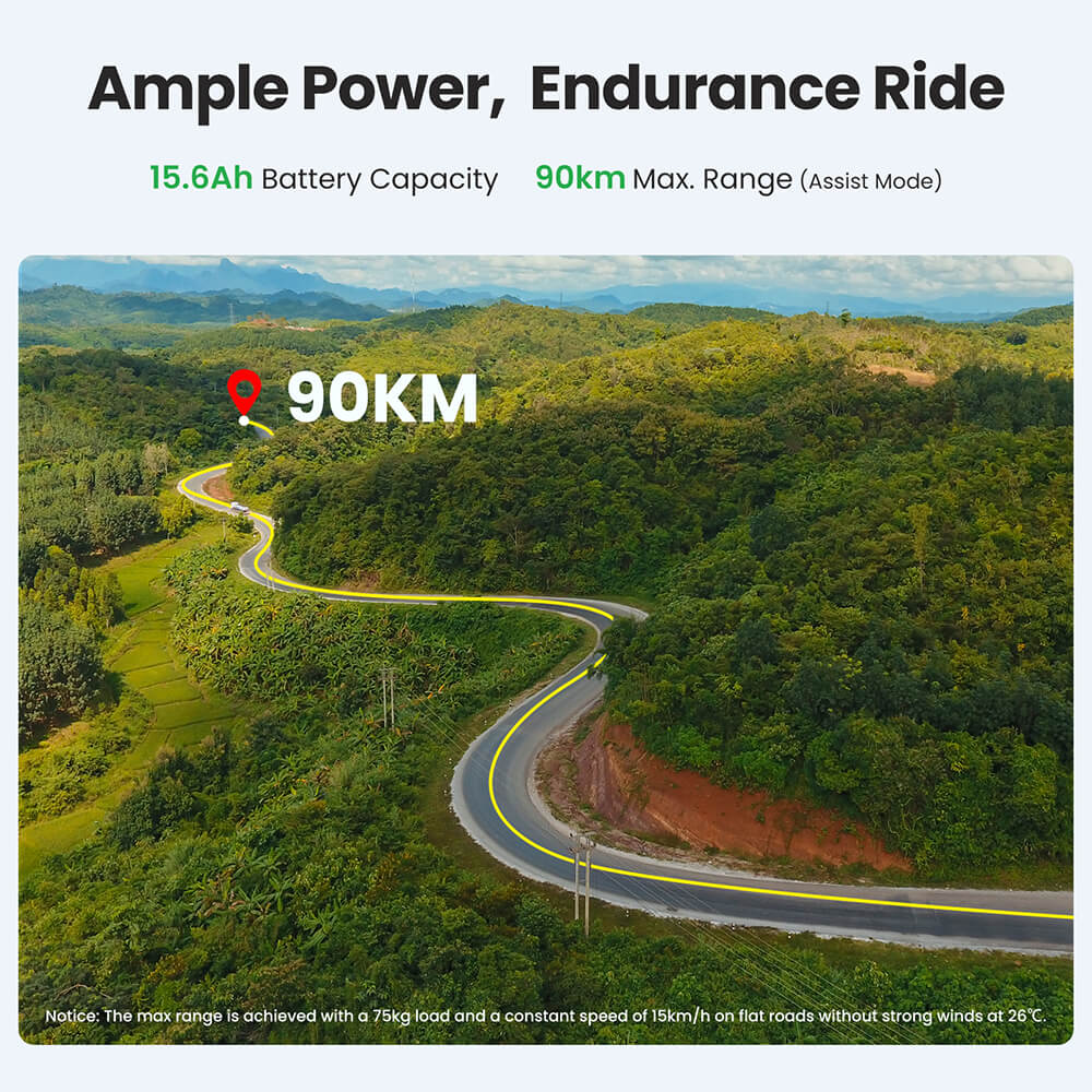 Touroll B1 Electric City Bike with powerful motor 45Nm Torque 15 6Ah Battery 7-Speed Shimano Gear