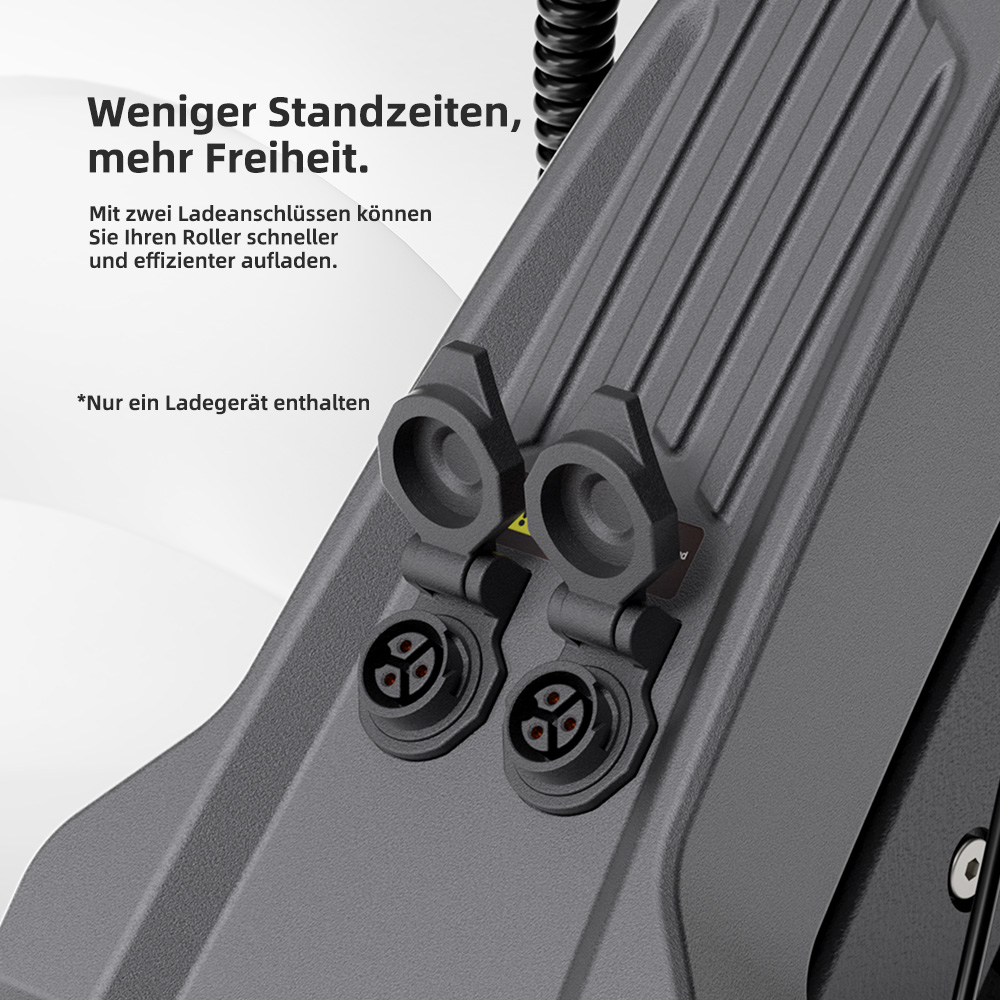 Ausom DT2 Pro Elektroroller  2*1100W Motor  52V 23 4Ah  10*3 0 Zoll Reifen  68 km/h Höchstgeschwindigkeit  115 km maximale Rei