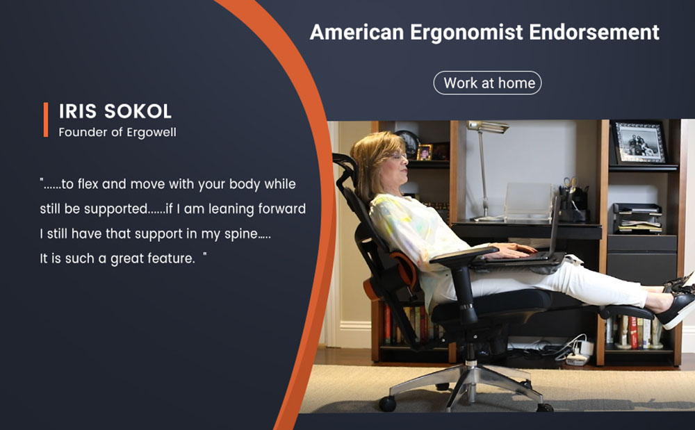 NEWTRAL NT002 Ergonomic Office Chair with Footrest