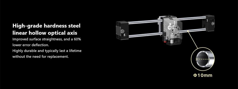 QIDI TECH X-Max 3 3D Printer Auto Levelling 600mm/s Printing Speed Flexible HF Board 325x325x315mm - UK Plug