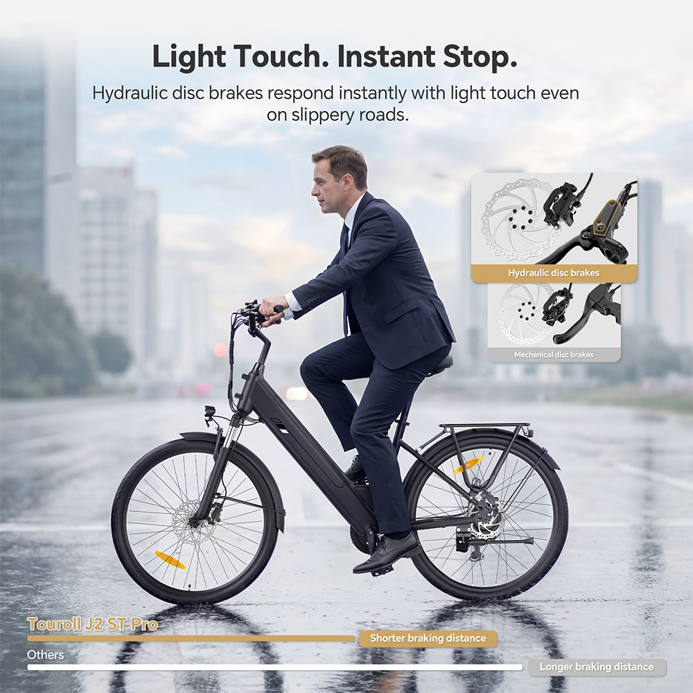 J2 Pro EU Plug Step-Thru 26in 36V15 6Ah 250W E-Bike