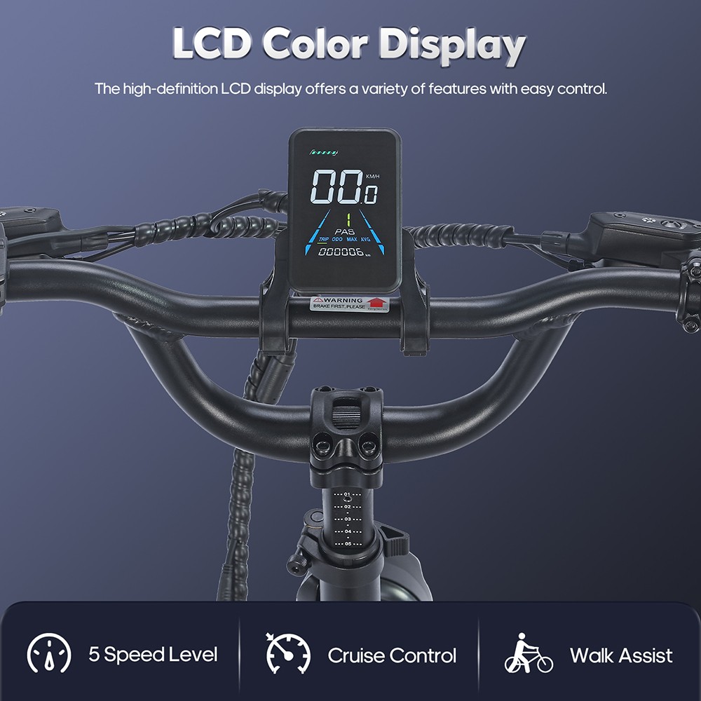 FAFREES F20 Mate Electric Tricycle 500W Brushless Motor 48V/18 2Ah Battery 20*3 0-inch Fat Tires 25km/h Max Speed 110km Ma