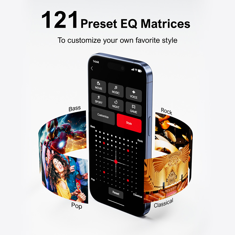 Ultimea Poseidon D70 Soundbar Subwoofer Speaker Kit 7 1 Channel 10 Bands Equalizer 121 Preset EQ Matrices