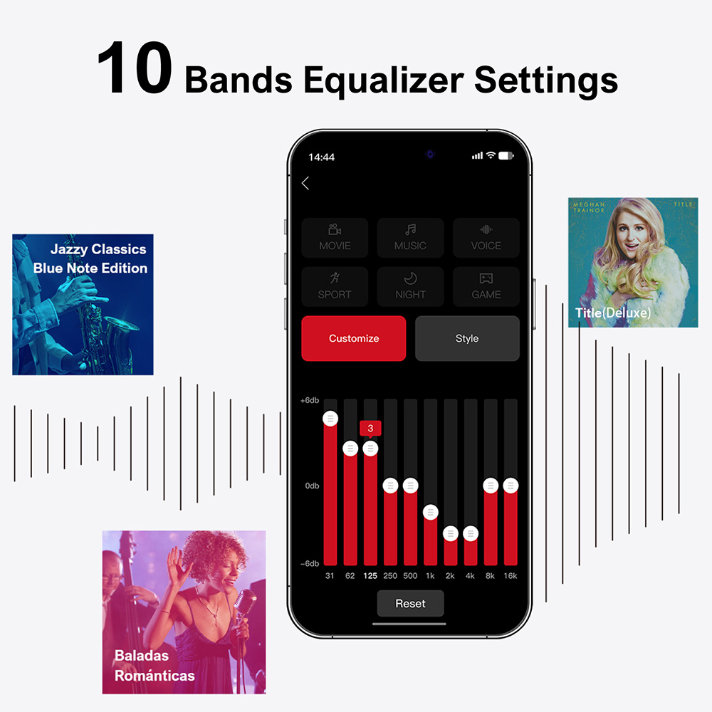 Ultimea Poseidon D70 Soundbar Subwoofer Speaker Kit 7 1 Channel 10 Bands Equalizer 121 Preset EQ Matrices