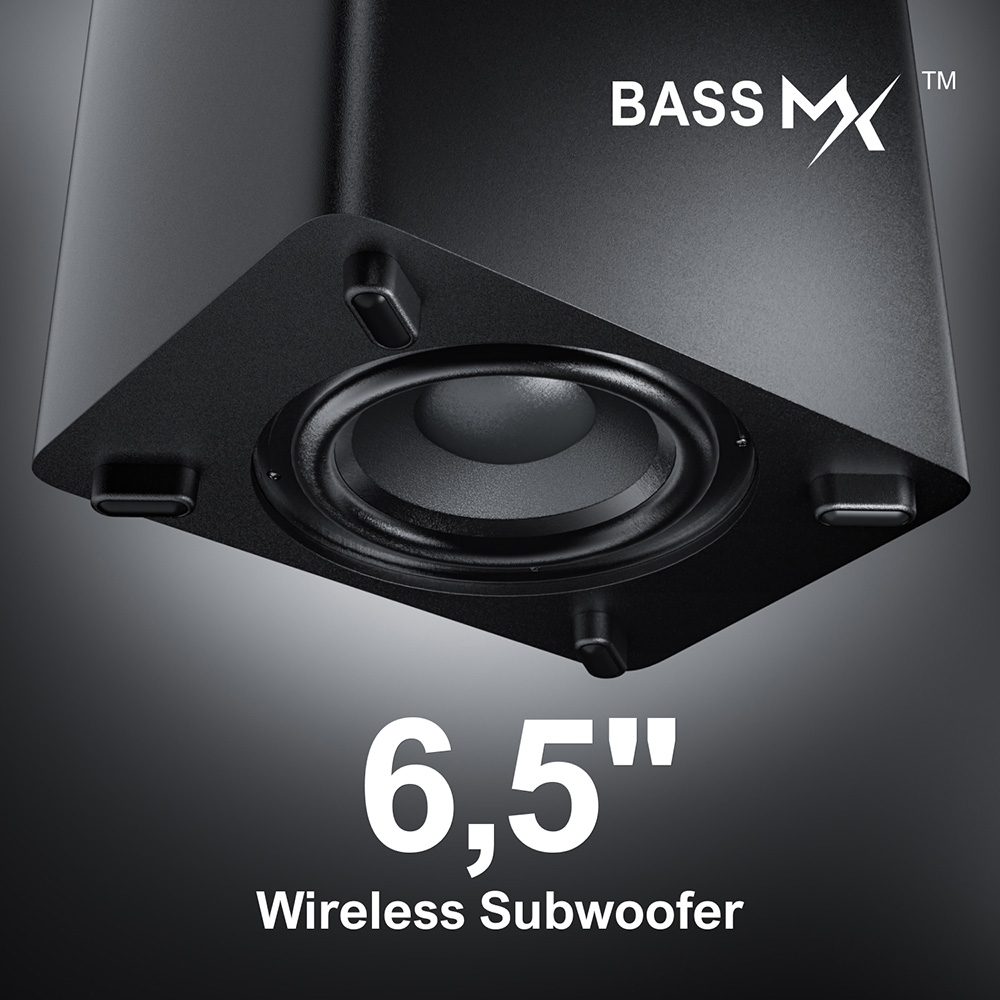 Ultimea Poseidon D70 Soundbar Subwoofer Speaker Kit 7 1 Channel 10 Bands Equalizer 121 Preset EQ Matrices