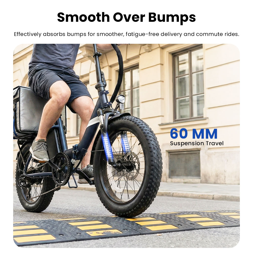 S3 Pro Blue EU Plug Step-Thru 20in 48V 27Ah 250W E-Bike