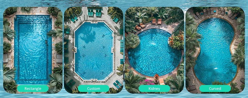 WYBOT C2 Vision Cordless Pool Robot Vacuum  Debris Detection with AI Camera  8-in-1 Master Cleaning  Two-Layer Filtration  Brushless Motors for Powerful Suction  for Pools up to 1940Sq ft  Black Green