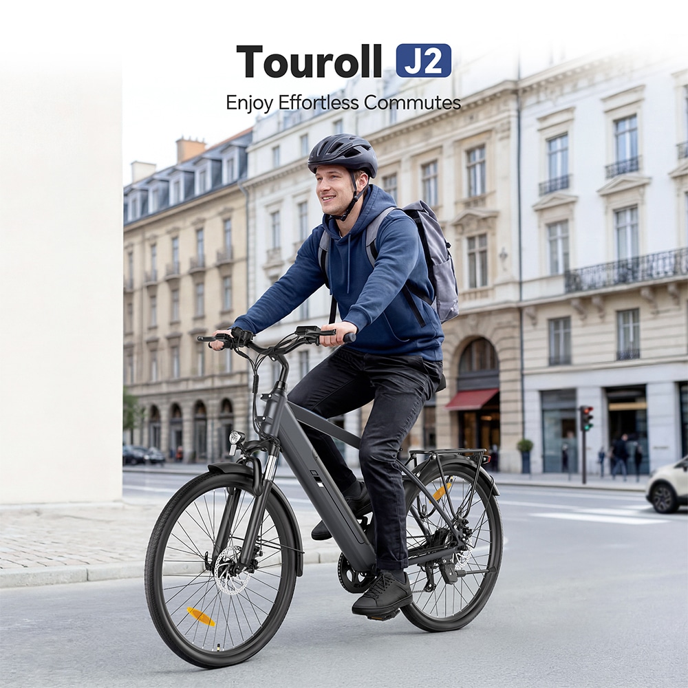 J2 EU Plug High-Step 26in 36V15 6Ah 250W E-Bike
