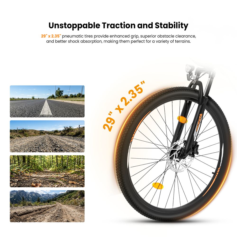 U2 Pro EU Plug 29in 48V15Ah E-Bike