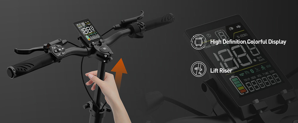 Joyor S5-Z Foldable Electric Scooter 600W Motor 48V 13Ah Battery 10-inch Tires 25km/h Max Speed 54km Range Front