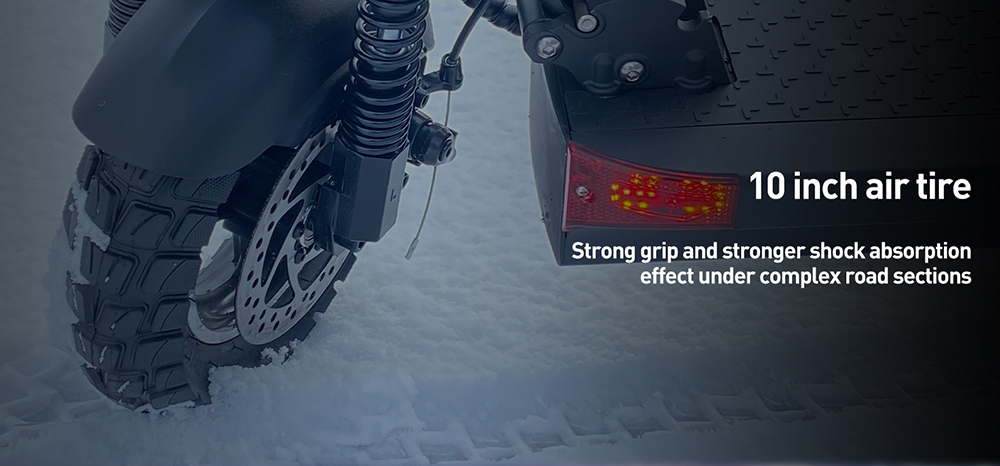 Joyor Y6-S Electric Scooter with Seat 500W Motor 48V 18Ah Battery 10 inch Tire 25km/h Max Speed 60km Range Front