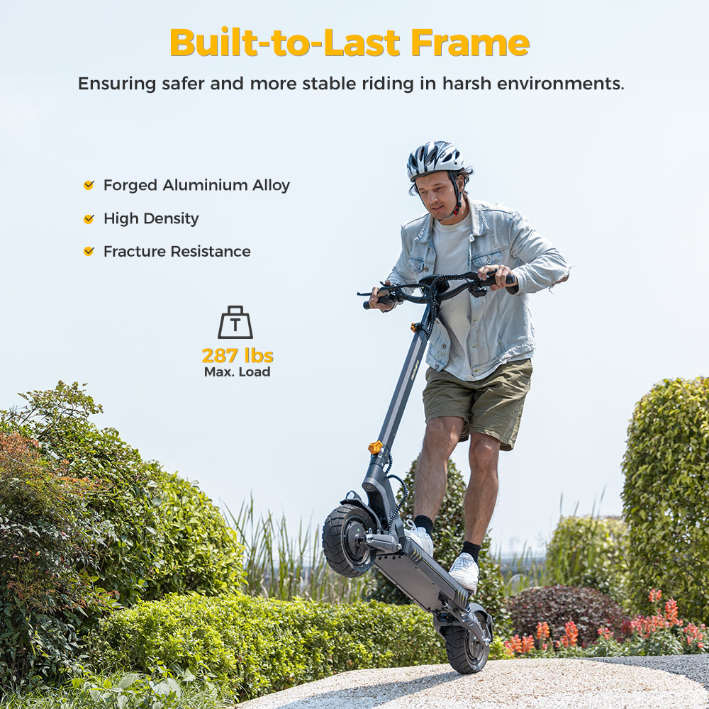 Ausom L2 Dual Motor E-Scooter with Enhanced Suspension and All-Terrain Tires