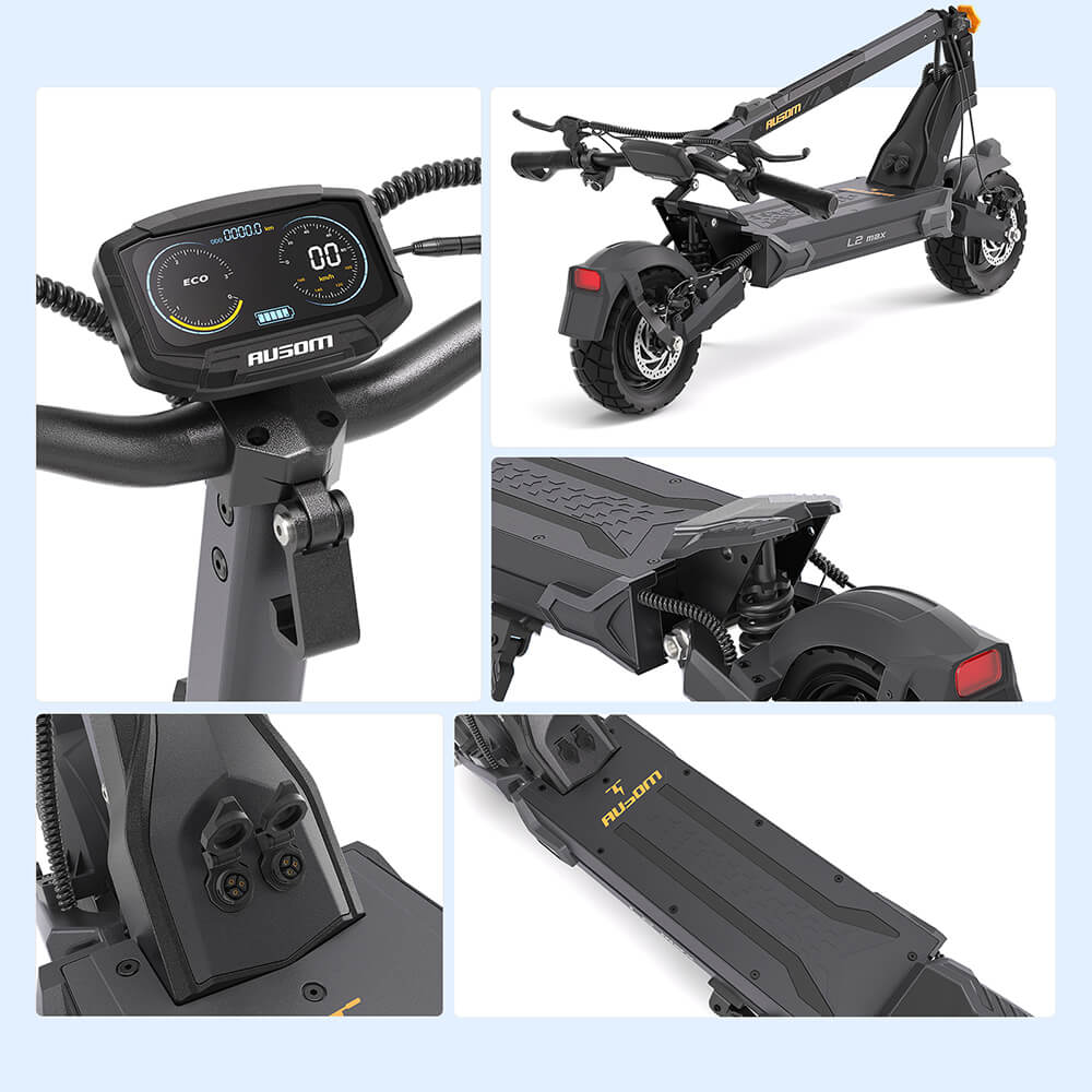 Ausom L2 Max Electric Scooter - UK Plug