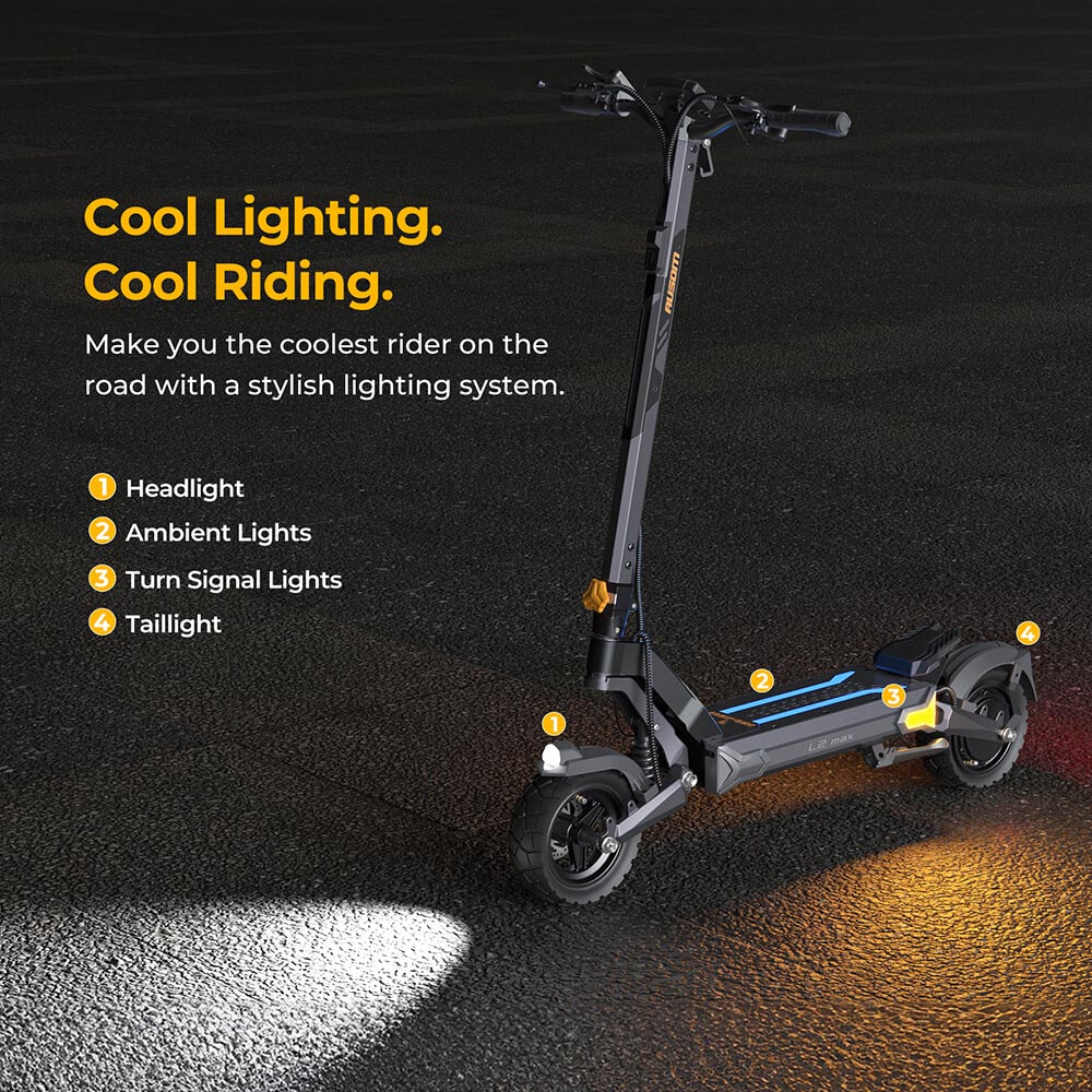 Ausom L2 Max Electric Scooter - UK Plug