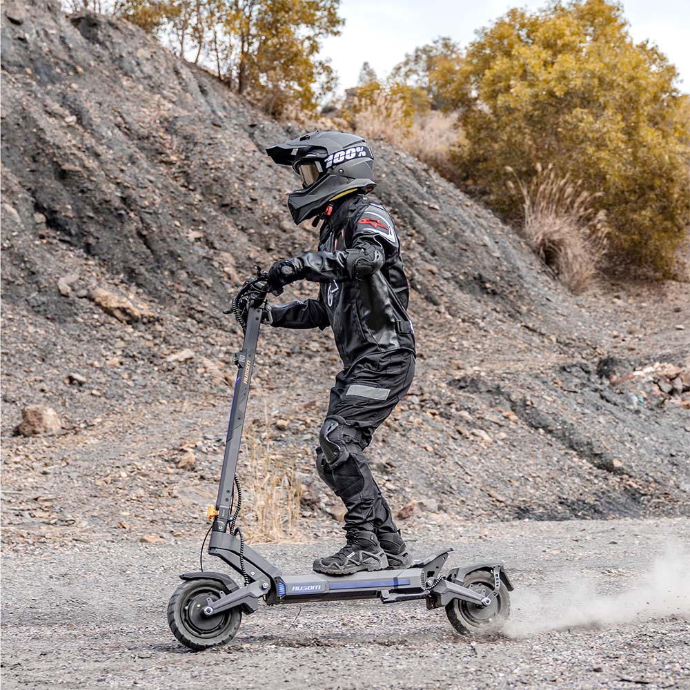 Ausom DT2 Pro UK Plug Black Electric Scooter