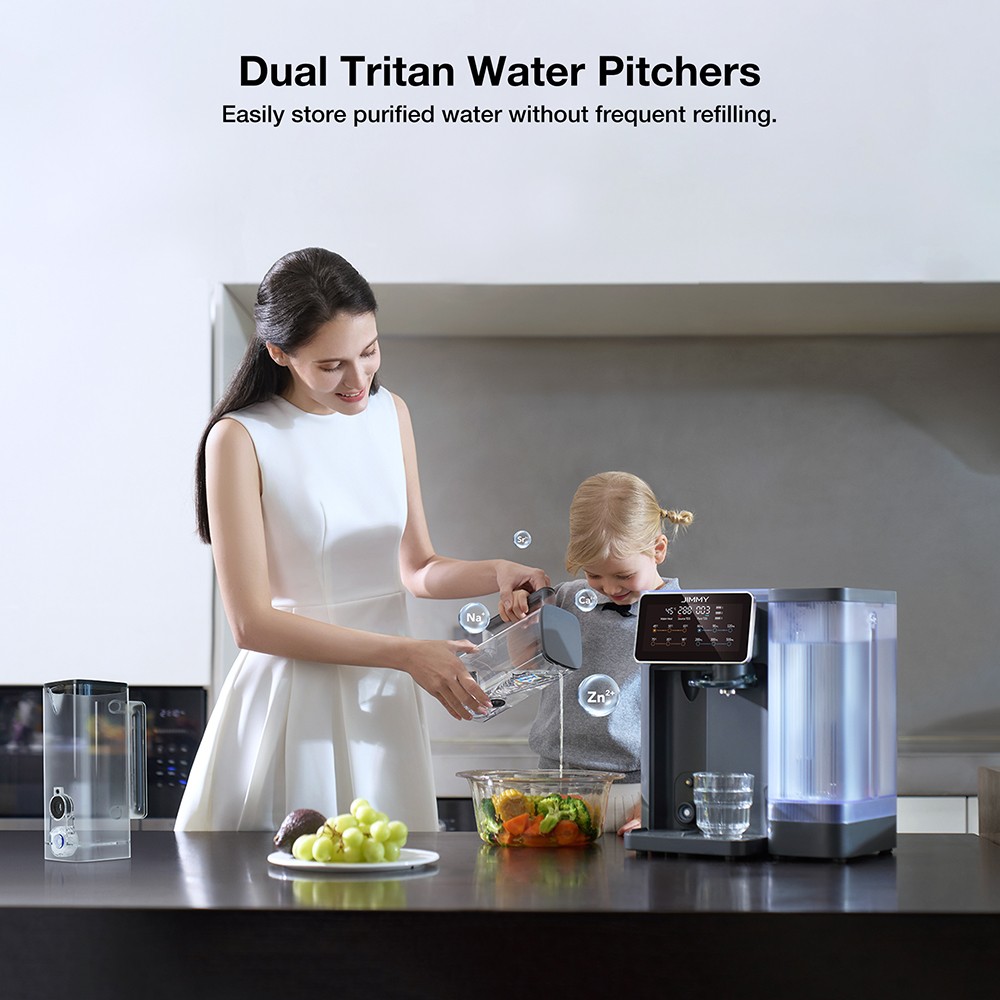 JIMMY R9 Countertop Reverse Osmosis Water Purifier  7 Stage Purification with Remineralization