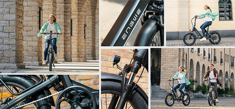 ENGWE L20 3 0 Boost Electric Bike  250W Motor  48V 13 5Ah Battery  20*3 0 inch Tire  135km Max Range  Hydraulic Brakes  Full Su