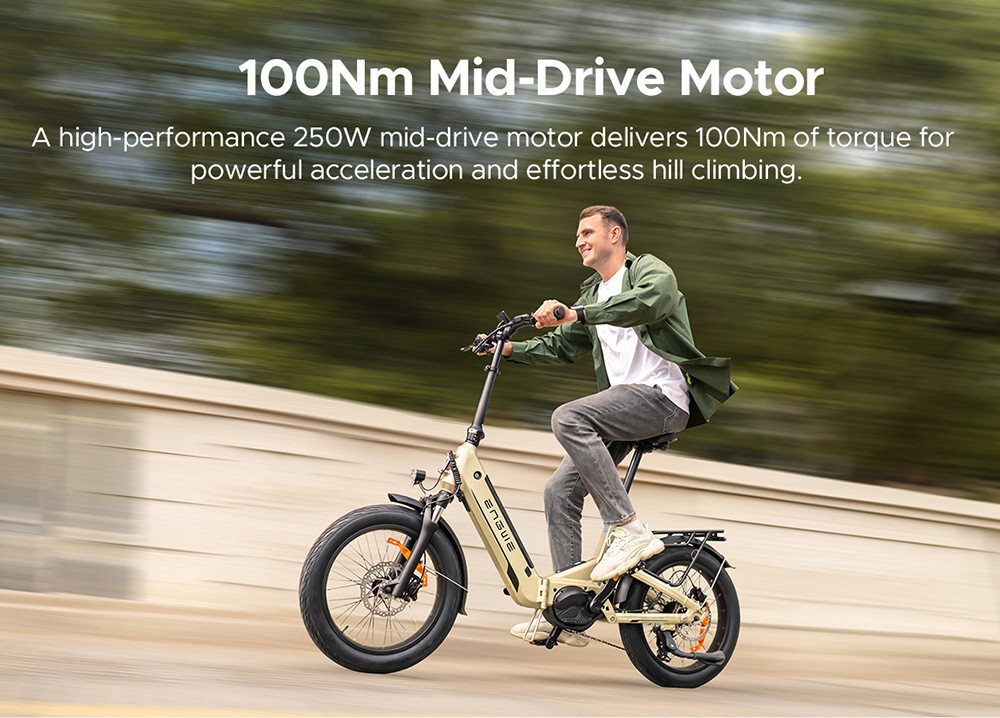 ENGWE L20 3 0 Pro Electric Bike  250W Motor  48V 15Ah Battery  20x3 0 inch Tire  160km Max Range  Hydraulic Brake  Full Suspens