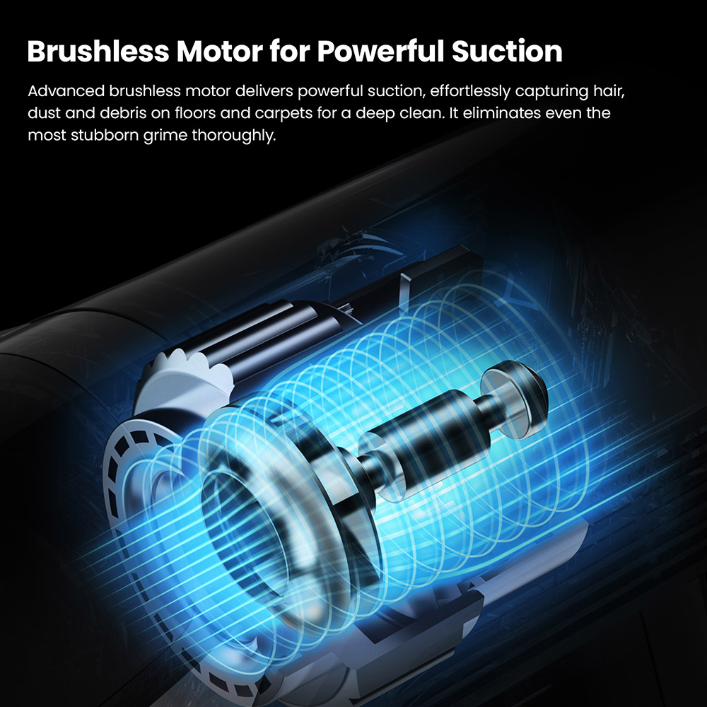 JIMMY JV9 Pro Aqua Cordless Vacuum Cleaner  160AW Suction Power  Up to 65min Runtime  500ml Water Tank  Gray - EU Plug