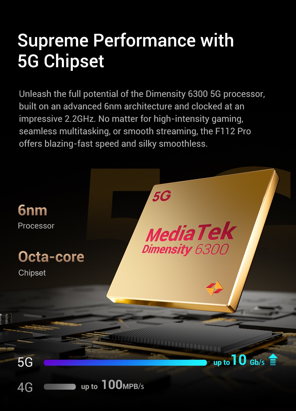 FOSSiBOT F112 Pro 5G Rugged Phone  50MP 5MP Rear Camera  7150mAh Battery  6 88inch HD  Screen  8GB RAM 256GB ROM  Android 14  I