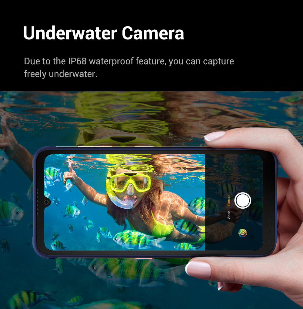 FOSSiBOT F112 Pro 5G Rugged Phone  50MP 5MP Rear Camera  7150mAh Battery  6 88-inch HD  Screen  8GB RAM 256GB ROM  Android 14