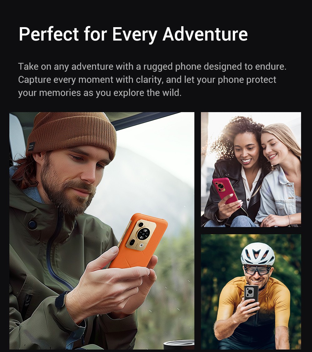FOSSiBOT F112 Pro 5G Rugged Phone  50MP 5MP Rear Camera  7150mAh Battery  6 88-inch HD  Screen  8GB RAM 256GB ROM  Android 14