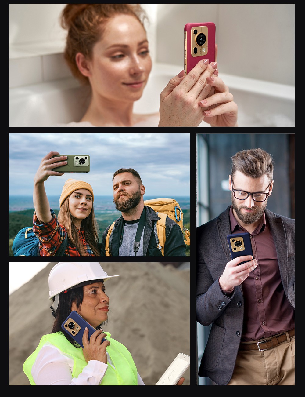 FOSSiBOT F112 Pro 5G Rugged Phone  50MP 5MP Rear Camera  7150mAh Battery  6 88-inch HD  Screen  8GB RAM 256GB ROM  Android 14