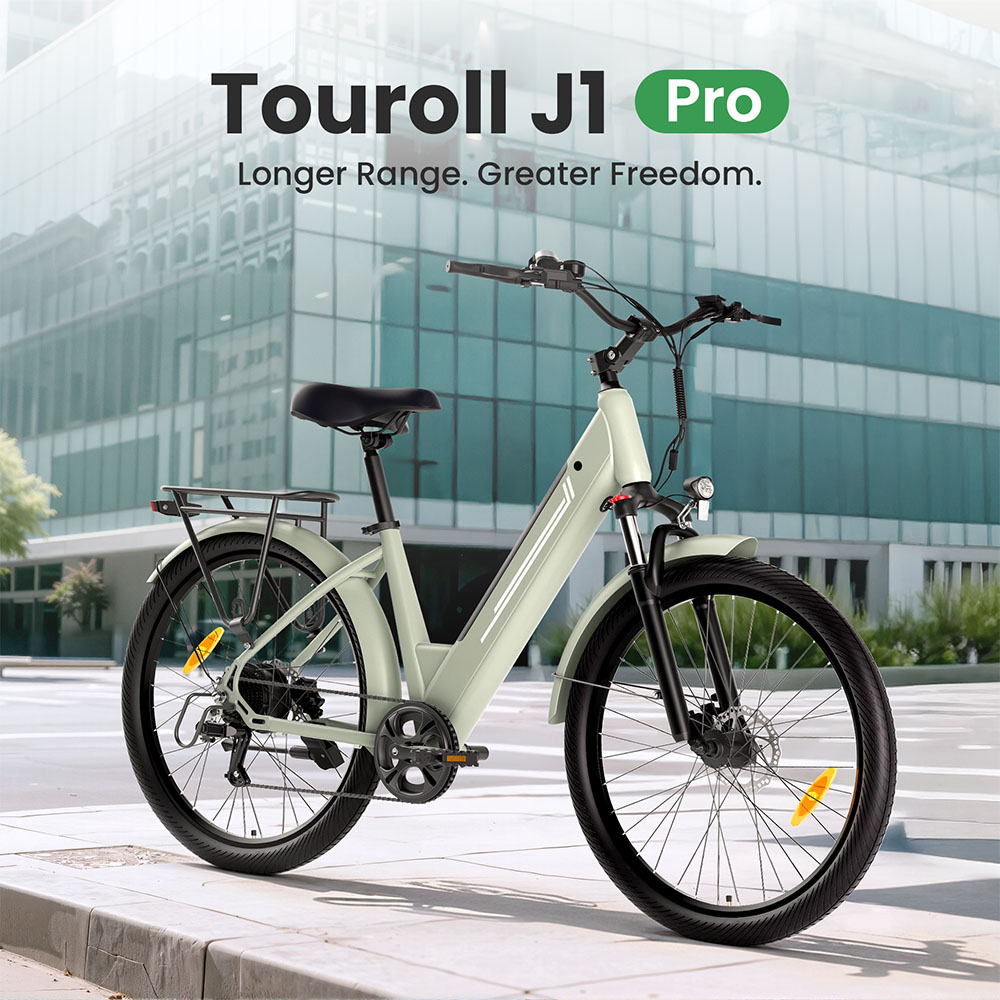 J1 Pro EU Plug  Hydraulic Brake 250W 36V15 6AH E-Bike