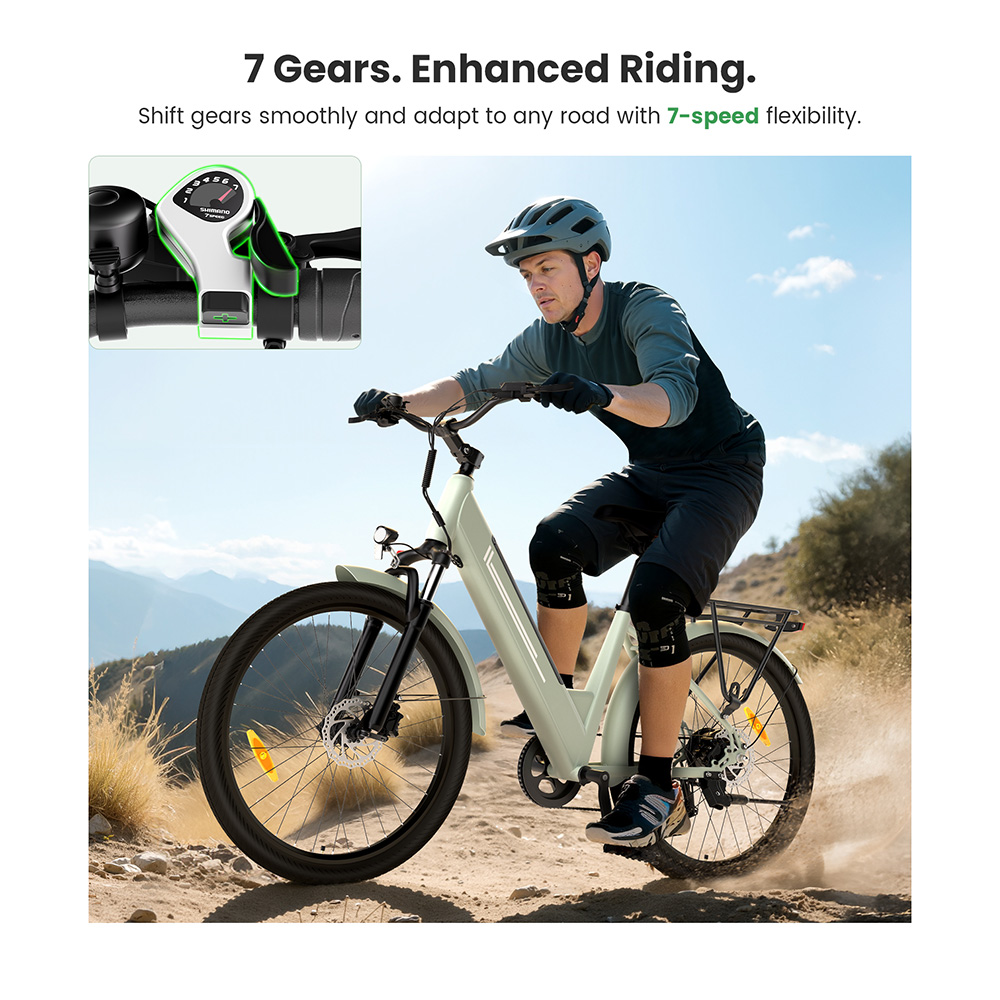 J1 Pro EU Plug  Hydraulic Brake 250W 36V15 6AH E-Bike