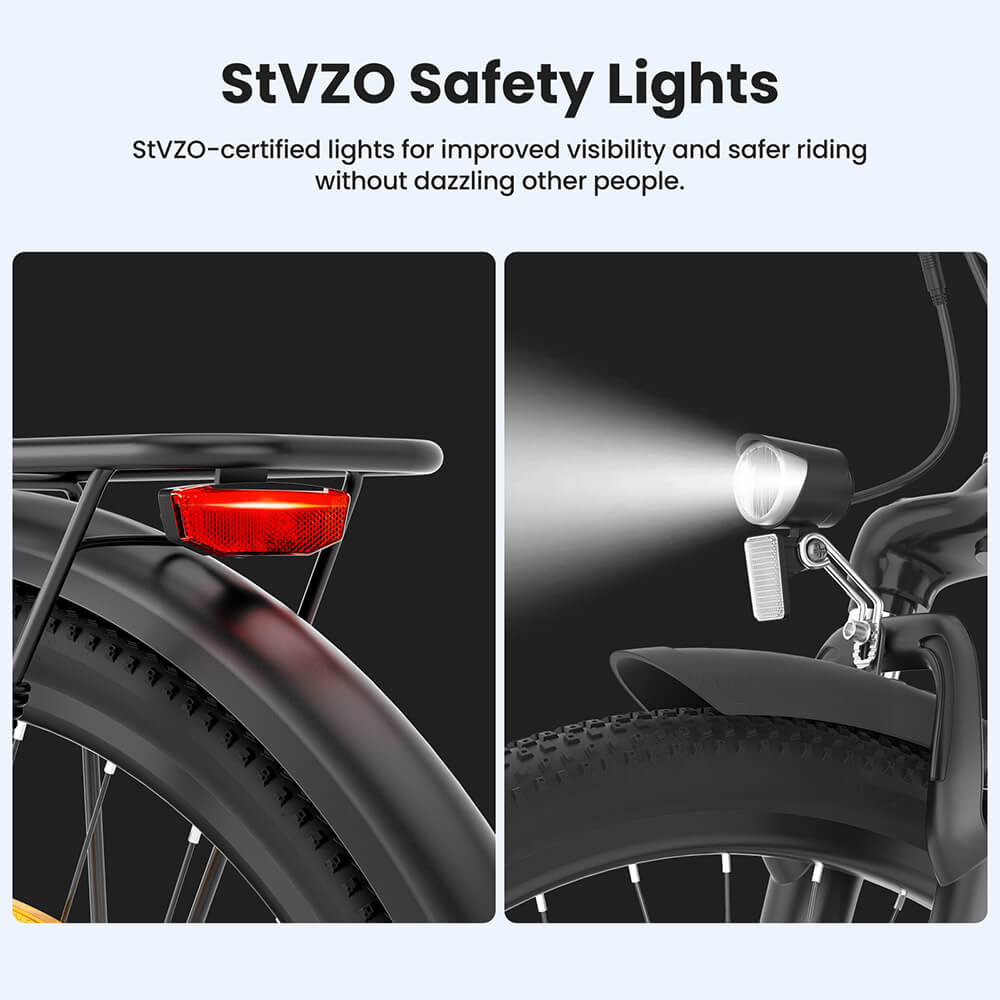 B1 Grey EU Plug Step-Thru 26in 36V15 6Ah 250W E-Bike