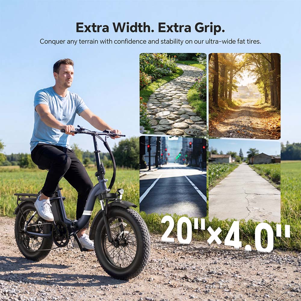 Touroll S2 Blue EU Plug Step-Thru 20in 48V15Ah 250W E-Bike