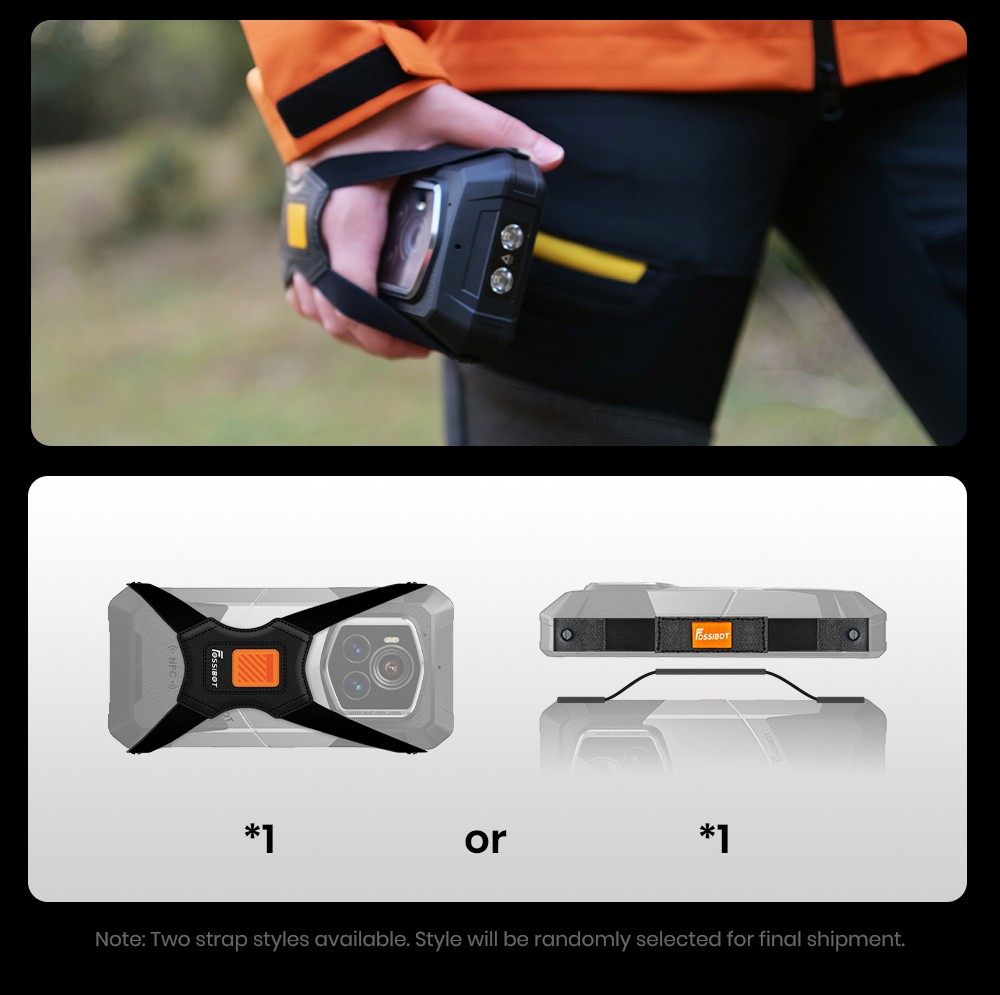 Fossibot F107 Pro Rugged Smartphone  12 512GB  6 95inch Display  28 000mAh Battery  200MP AI Camera  66W Fast Charge  Night Vis