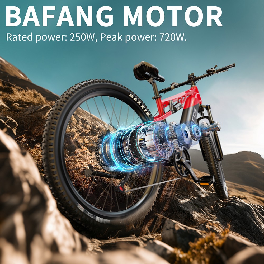 DUOTTS E29 Electric Bike 250W Motor 48V 13 5Ah Battery 27 5 inch Tires 25km/h Max Speed 90km Range Shimano Hydraulic Disc