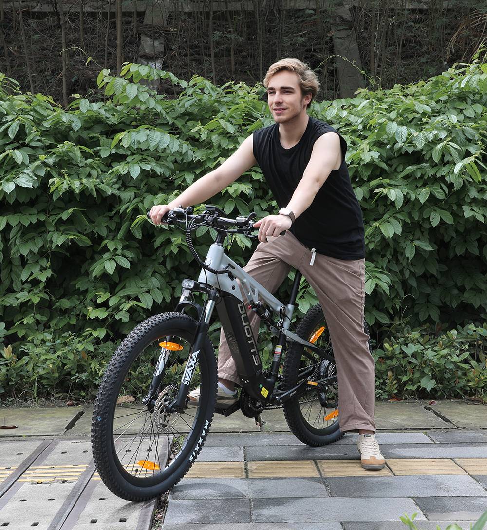DUOTTS E29 Electric Bike 250W Motor 48V 13 5Ah Battery 27 5 inch Tires 25km/h Max Speed 90km Range Shimano Hydraulic Disc