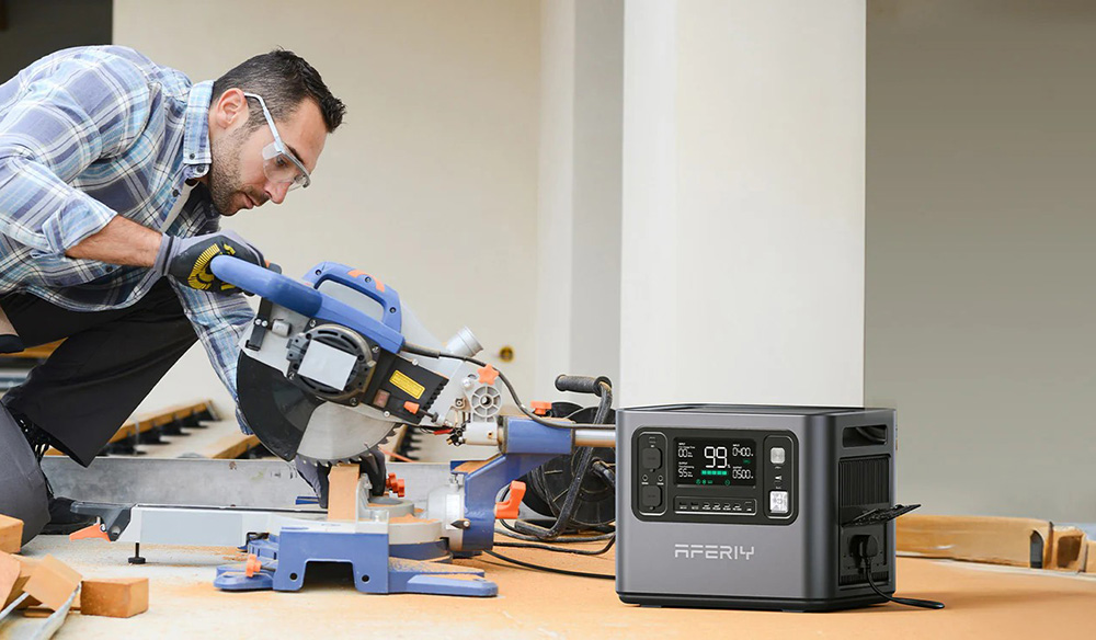 AFERIY P210 Portable Power Station 2400W 2048Wh Outdoor Generator App Control 13 Outputs 1 5H Full Charge 4000 Cycles LiFe