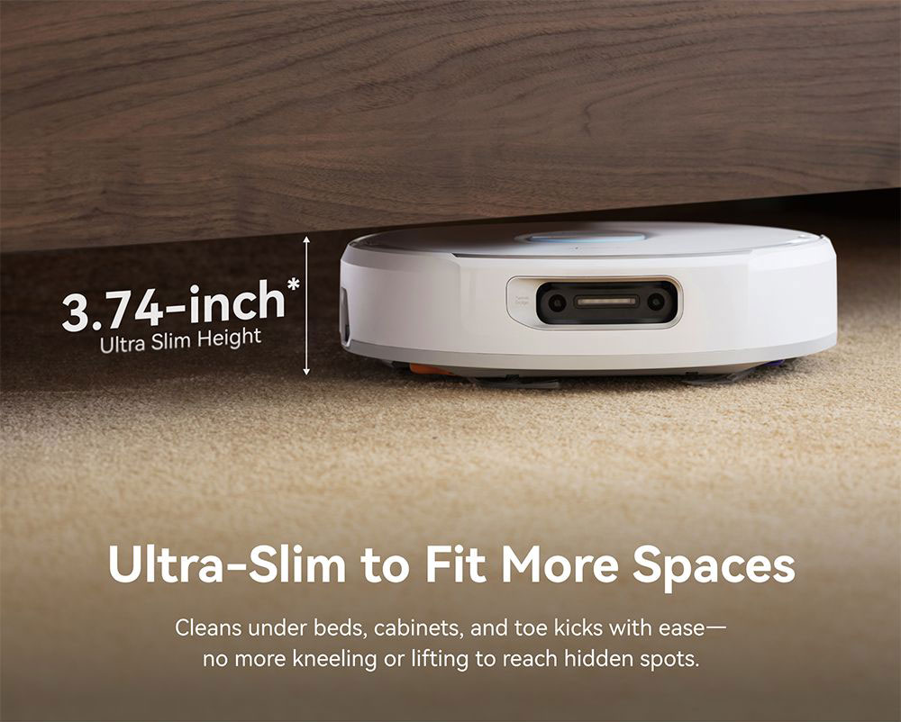 Narwal Flow Robot Vacuum Cleaner 22000Pa Hyper Suction  Real-Time Self-Cleaning  AI-Powered Obstacle Avoidance  Ideal for Pet H