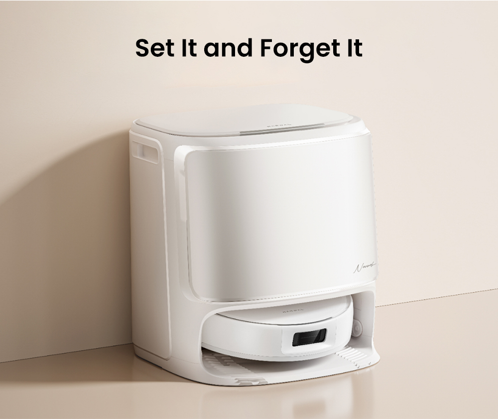 Narwal Freo X10 Pro Robot Vacuum Cleaner  Tangle Free Robot Mop  11000Pa Powerful Suction  Self-Emptying  Auto Mop Washing  Aut