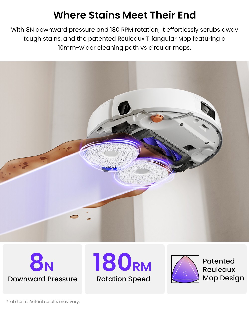 Narwal Freo X10 Pro Robot Vacuum Cleaner  Tangle Free Robot Mop  11000Pa Powerful Suction  Self-Emptying  Auto Mop Washing  Aut