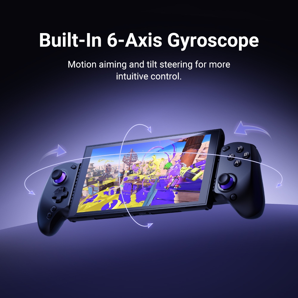 abxylute S8 Wireless Mobile Game Controller  Compatible with iPhone 17 Series  Android  Tablets  Switch 1/2  Extending up to 21