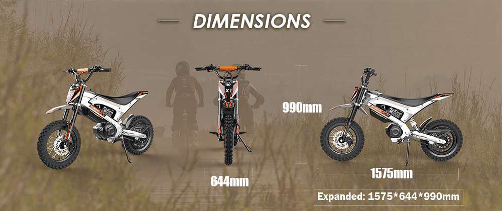 Kukirin X1 Electric Motorcycle  1000W Motor  48V 20 8Ah Battery  14 inch Front