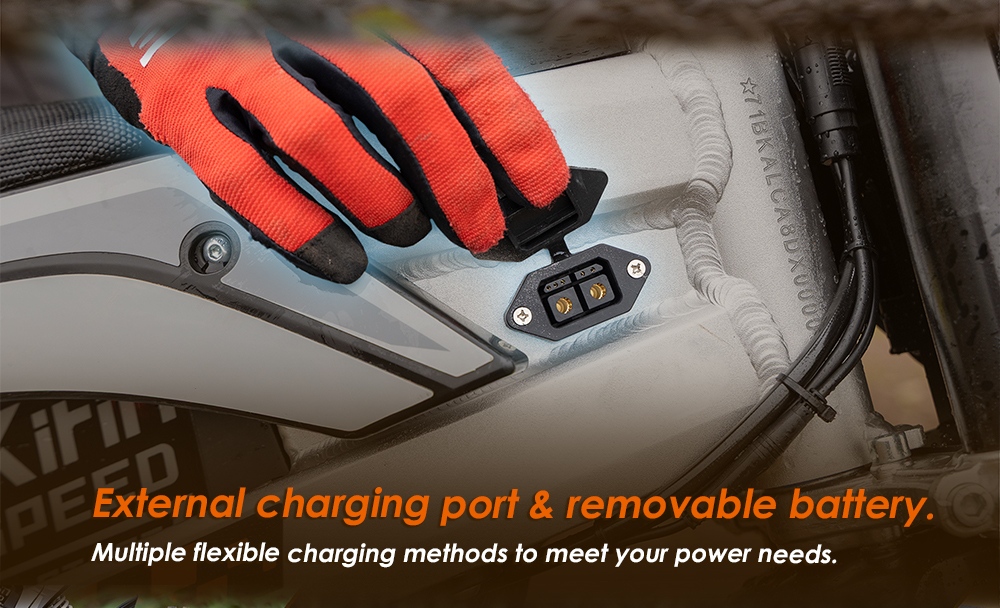 Kukirin X1 Electric Motorcycle  1000W Motor  48V 20 8Ah Battery  14 inch Front