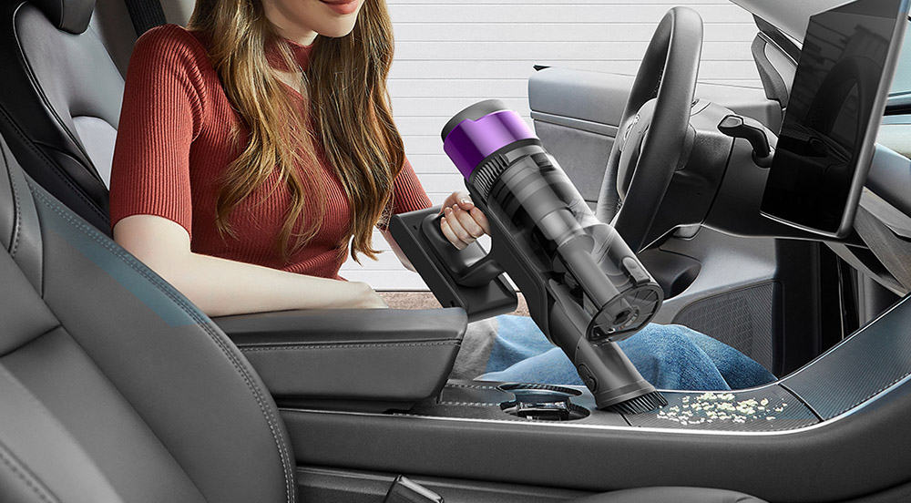 Ultenic U20 Cordless Stick Vacuum  55 000Pa Suction  1 5L Dustbin  60-Min Runtime  65cm Bendable Wand  7-Stage Filtration  Dyna