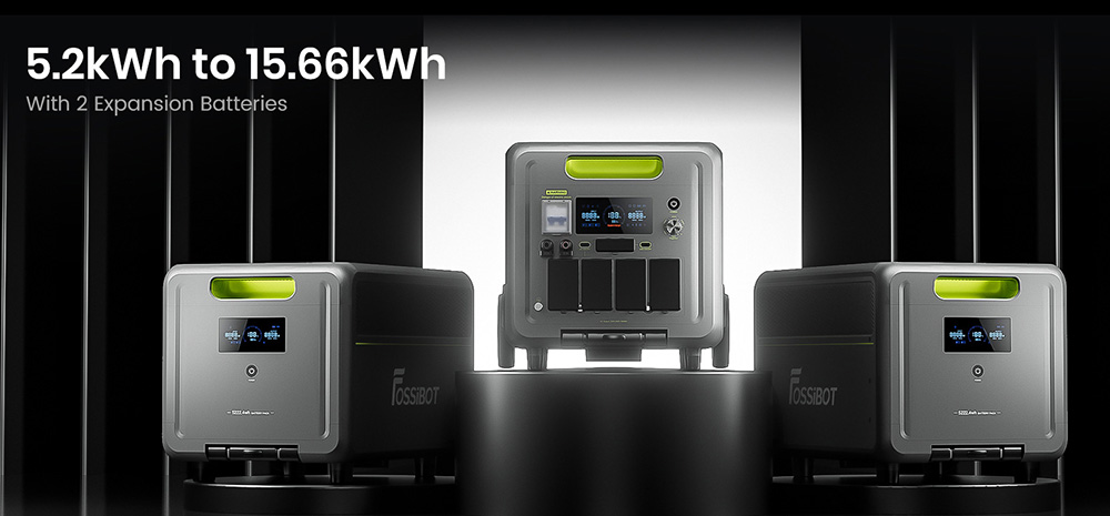 FB5222 5222Wh Expansion Battery Pack for FOSSiBOT F7200