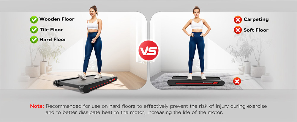 Sperax P1 Walking Vibration Pad 400W Dual-Mode Trainer 0 2-3 8mph Speed 900x390mm Running Area 350lbs Max Load Ultra-Slim