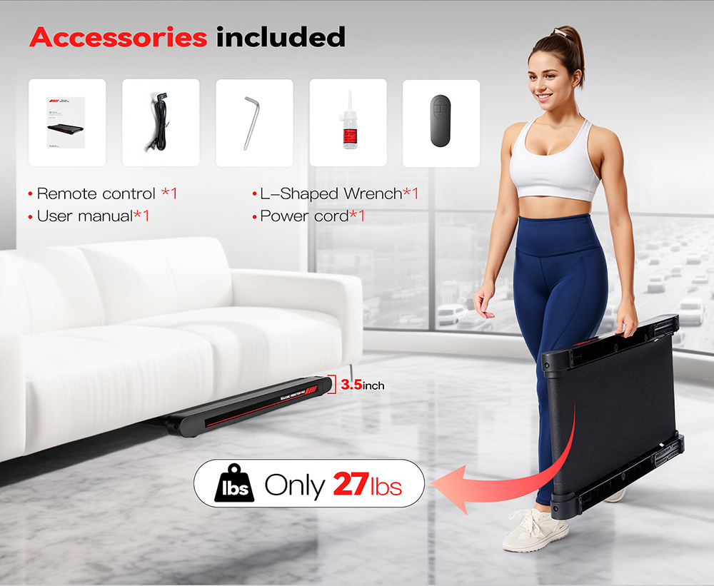 Sperax P1 Walking Vibration Pad 400W Dual-Mode Trainer 0 2-3 8mph Speed 900x390mm Running Area 350lbs Max Load Ultra-Slim