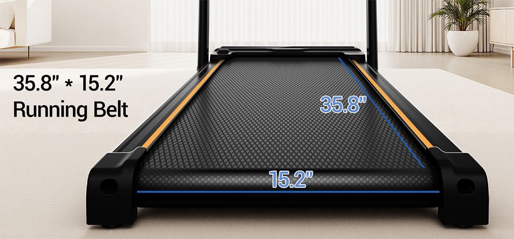 ROBORE X5F Foldable Treadmill with 14% Incline  2 5HP Quiet Motor  10km/h Max Speed  150kg Load  3-Level Incline  LED Display